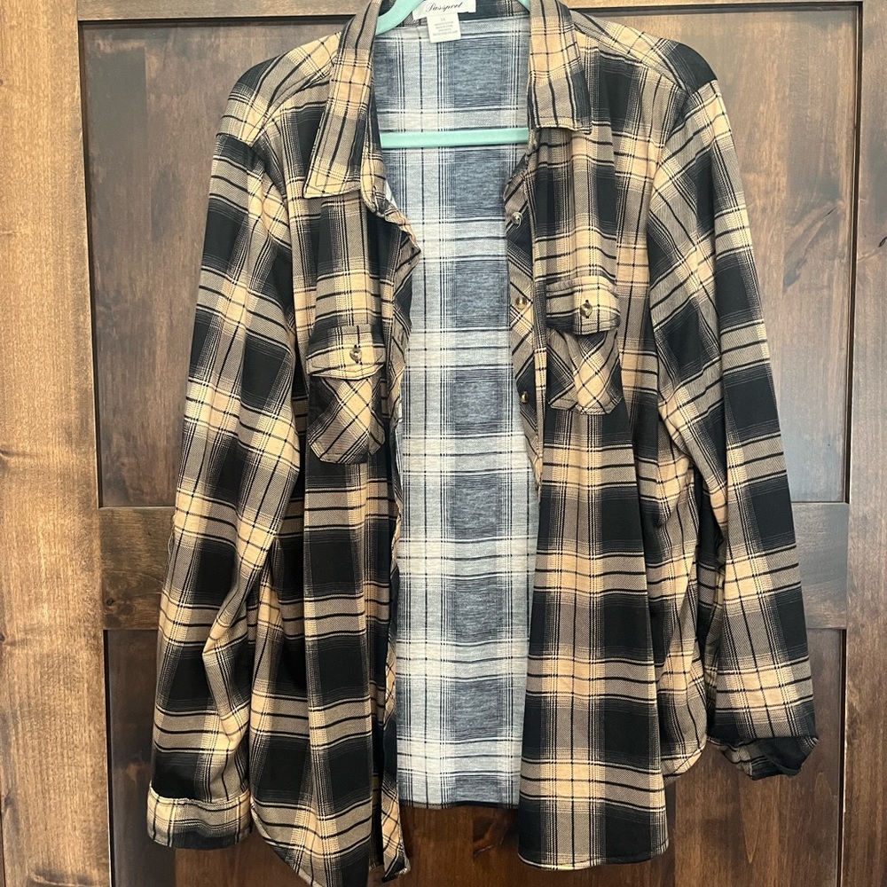 Lightweight Plaid Shirt